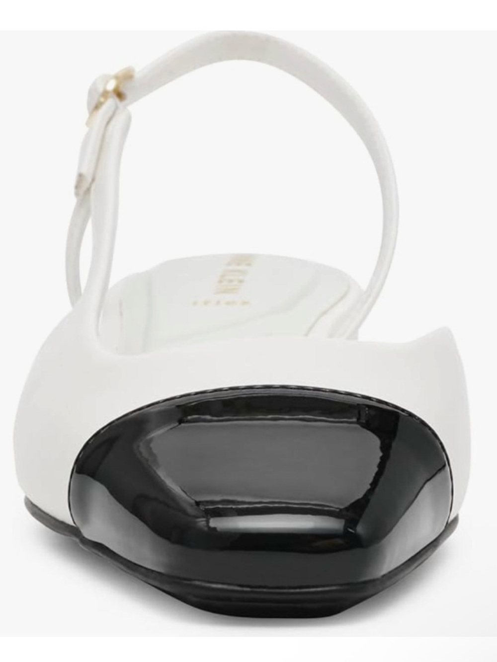 NWT 🧡Anne Klein - Black & White Nia Two-Tone Slingback - 9 - Picture 3 of 5